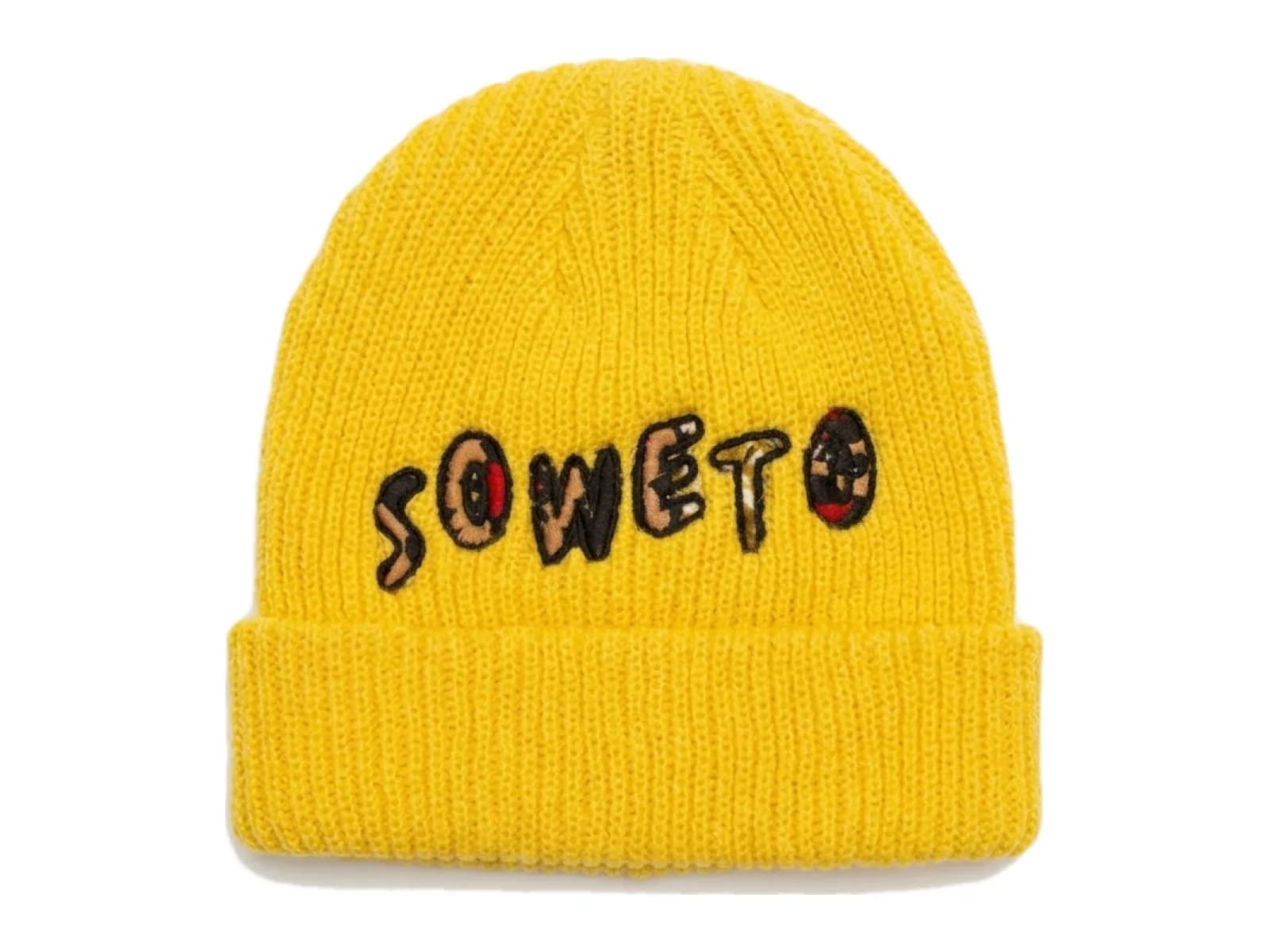 I Love Soweto Beanie (Mustard)