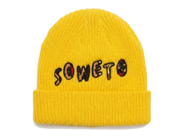 I Love Soweto Beanie (Mustard)