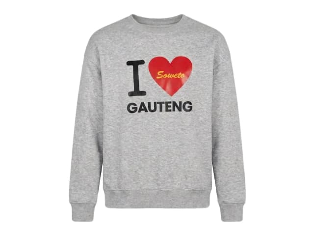 I Love Soweto Sweater (Grey)