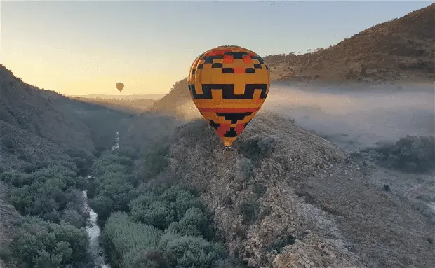 Exclusive Hot Air Ballooning in the Cradle of Humankind Experience